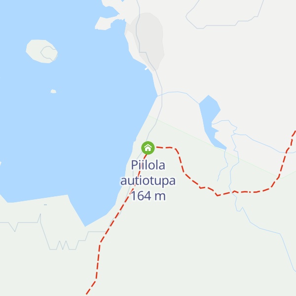 Map of Piilola autiotupa