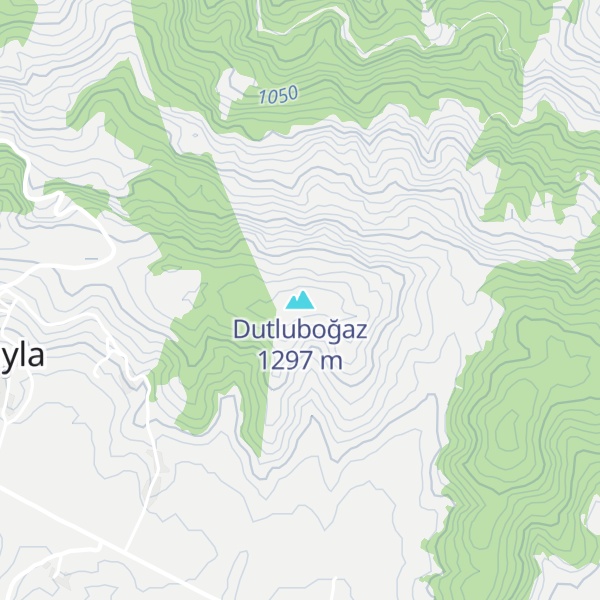 Map of Dutluboğaz