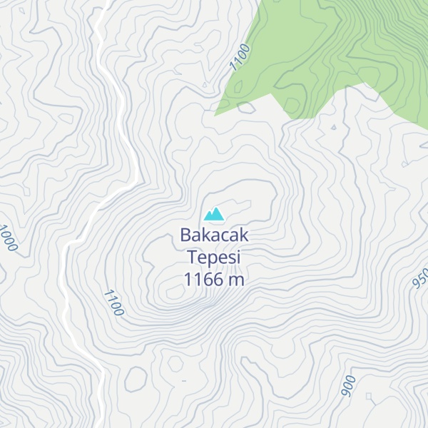 Map of Bakacak Tepesi