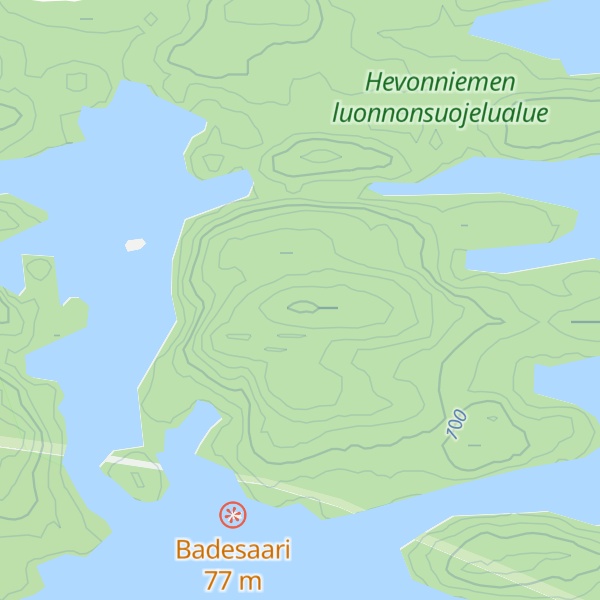 Map of Kirkkovuori