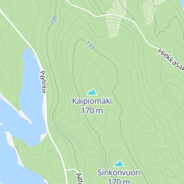 Map of Kaipiomäki