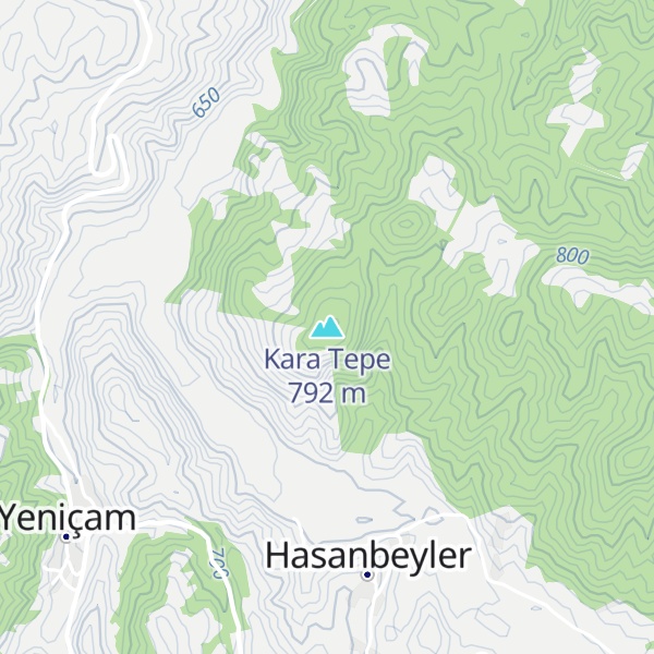 Map of Kara Tepe