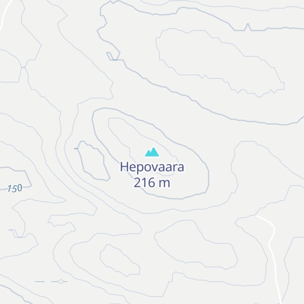 Map of Hepovaara