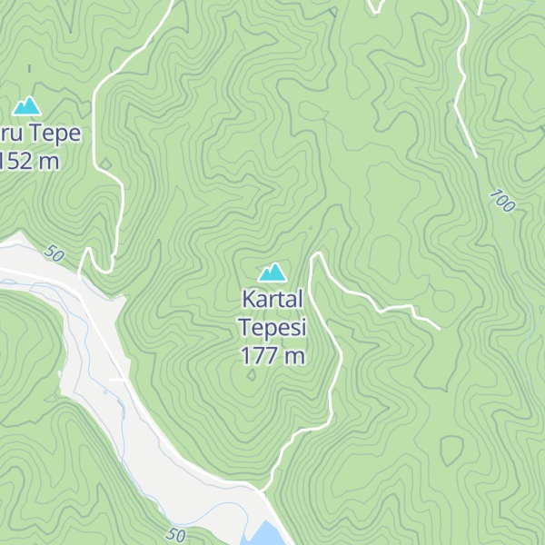 Map of Kartal Tepesi