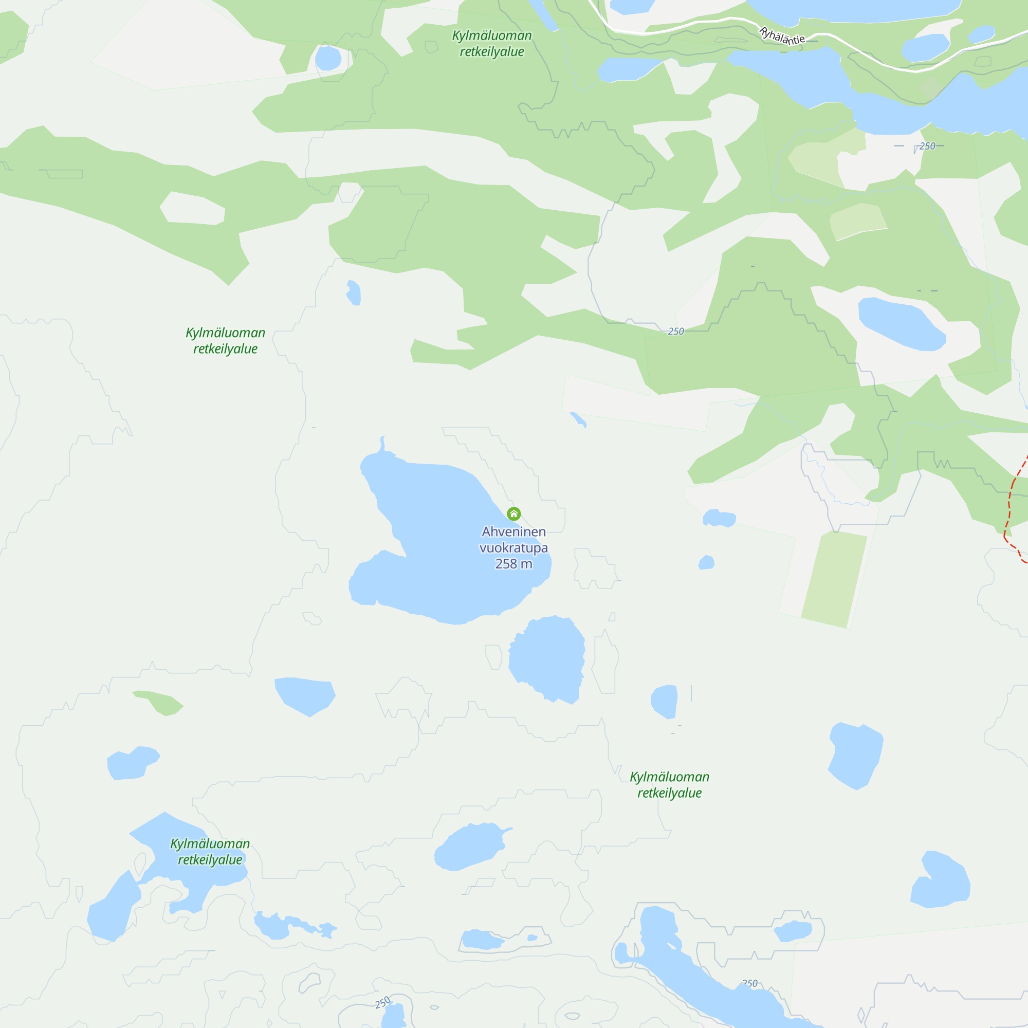 Ahveninen vuokratupa map