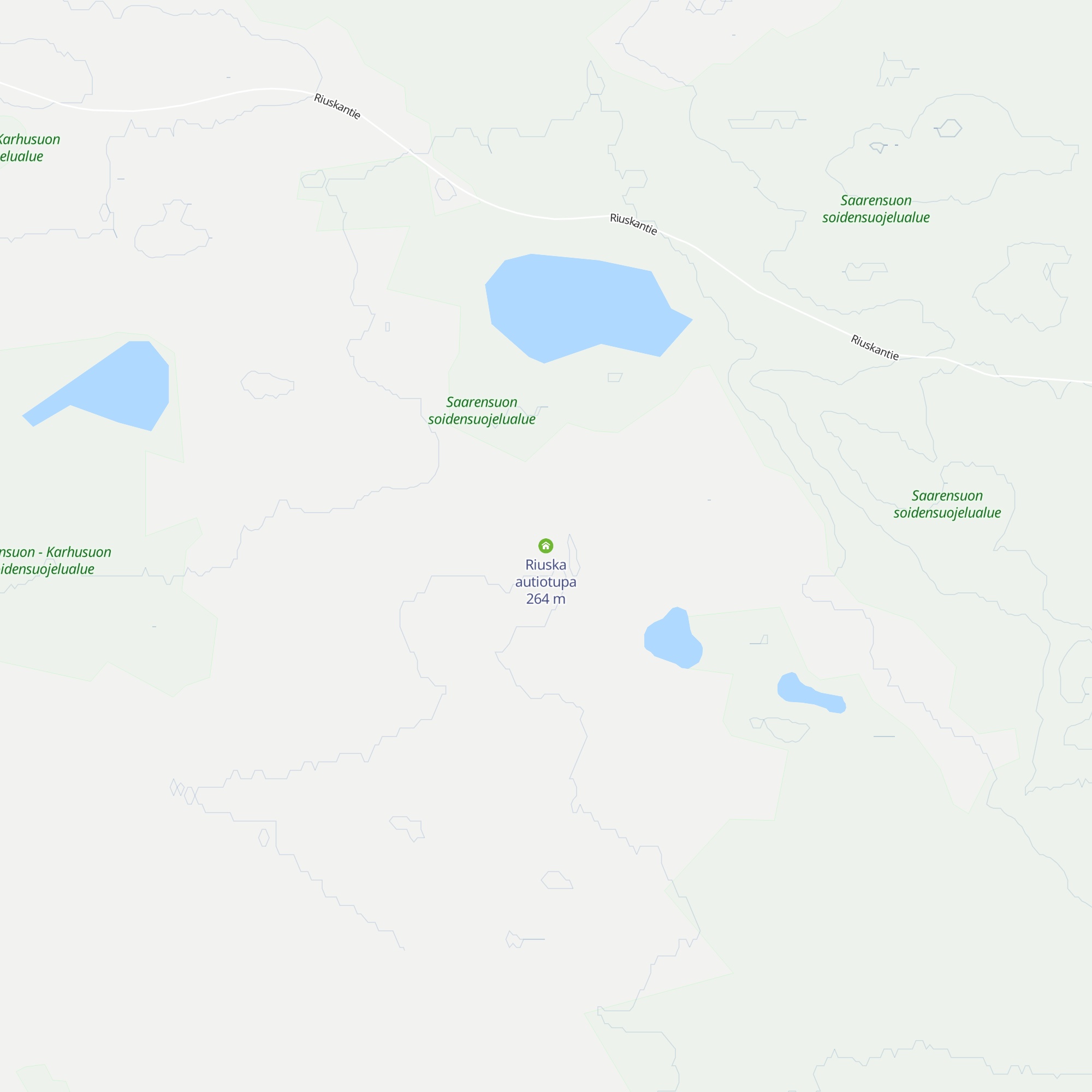 Riuska autiotupa map