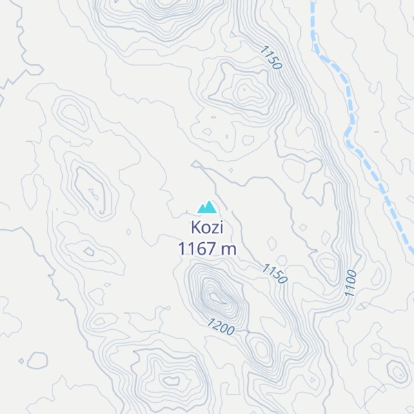 Map of Kozi