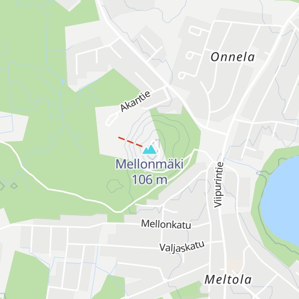 Map of Mellonmäki