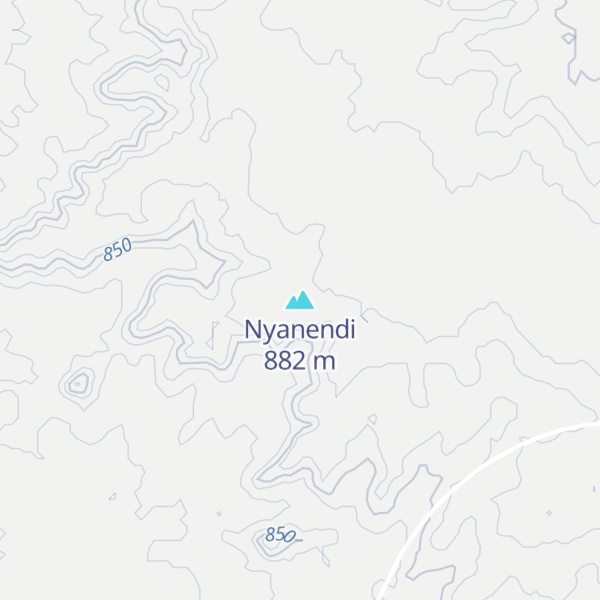 Map of Nyanendi