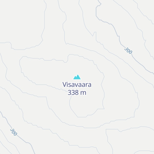 Map of Visavaara
