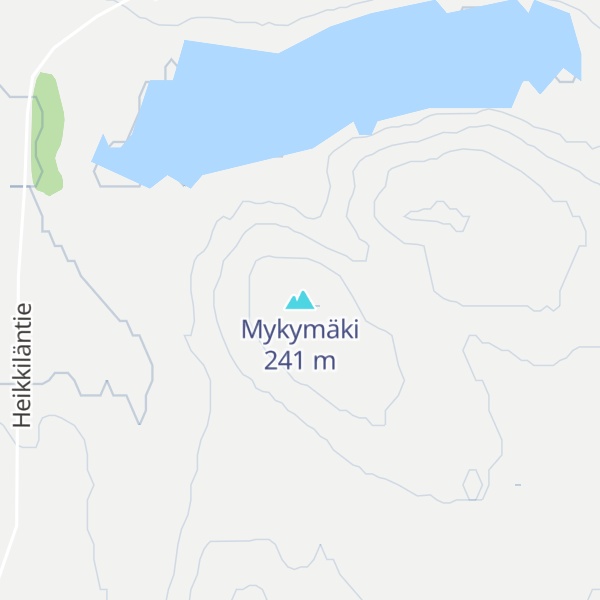 Map of Mykymäki