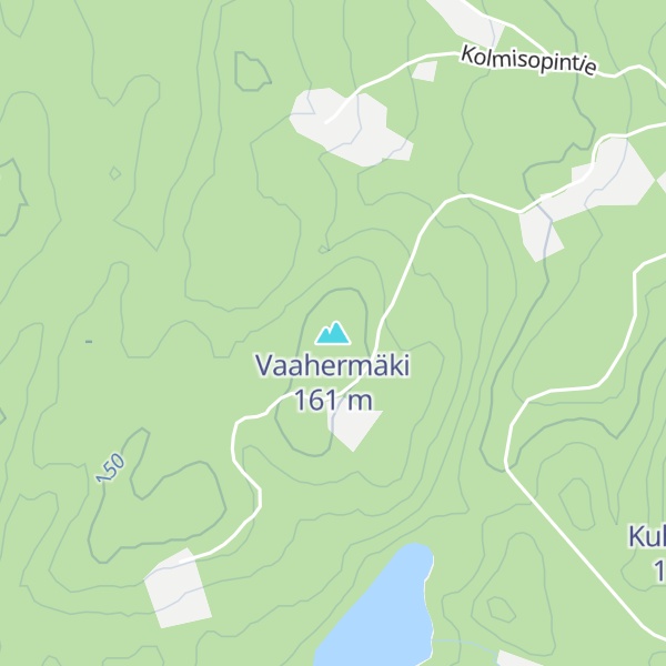 Map of Vaahermäki