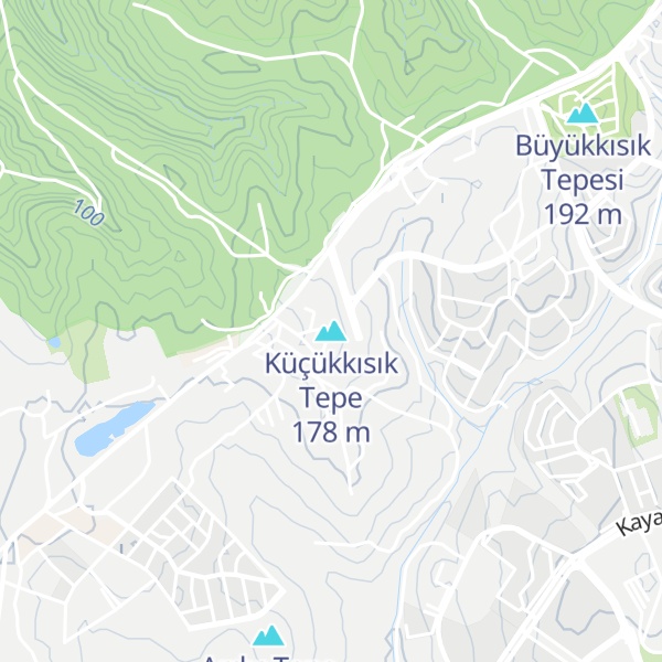 Map of Küçükkısık Tepe