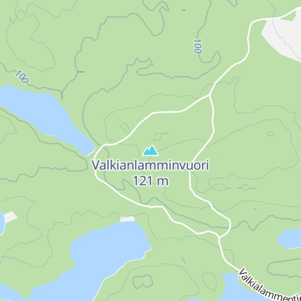 Map of Valkianlamminvuori