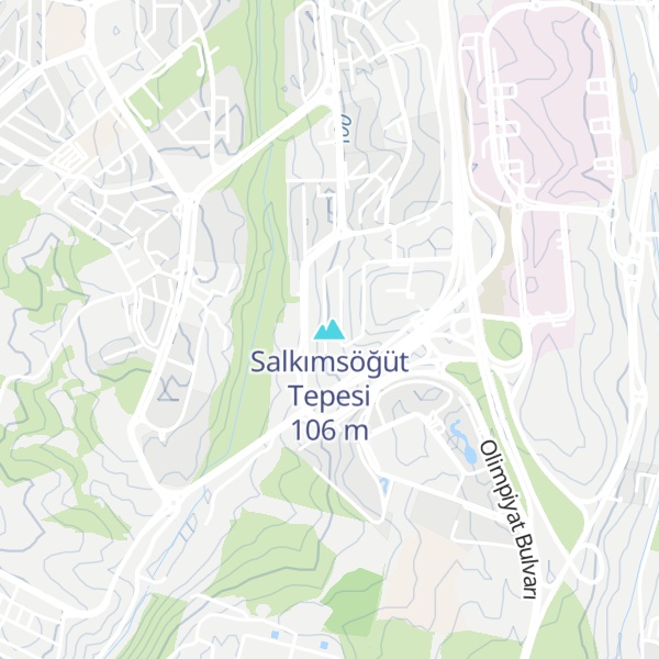 Map of Salkımsöğüt Tepesi