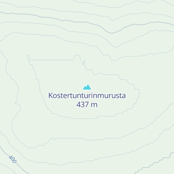 Map of Kostertunturinmurusta