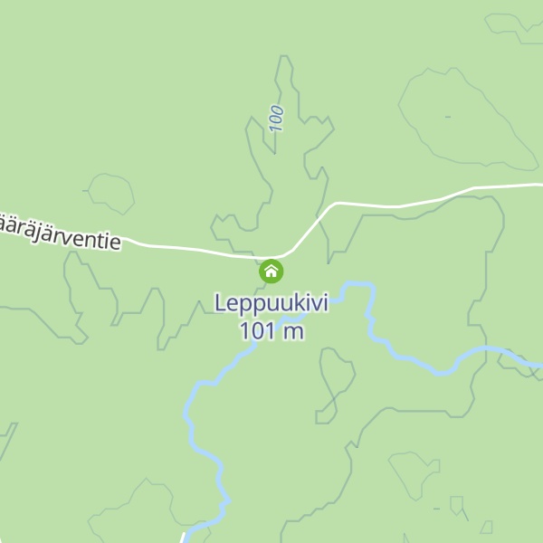 Map of Leppuukivi
