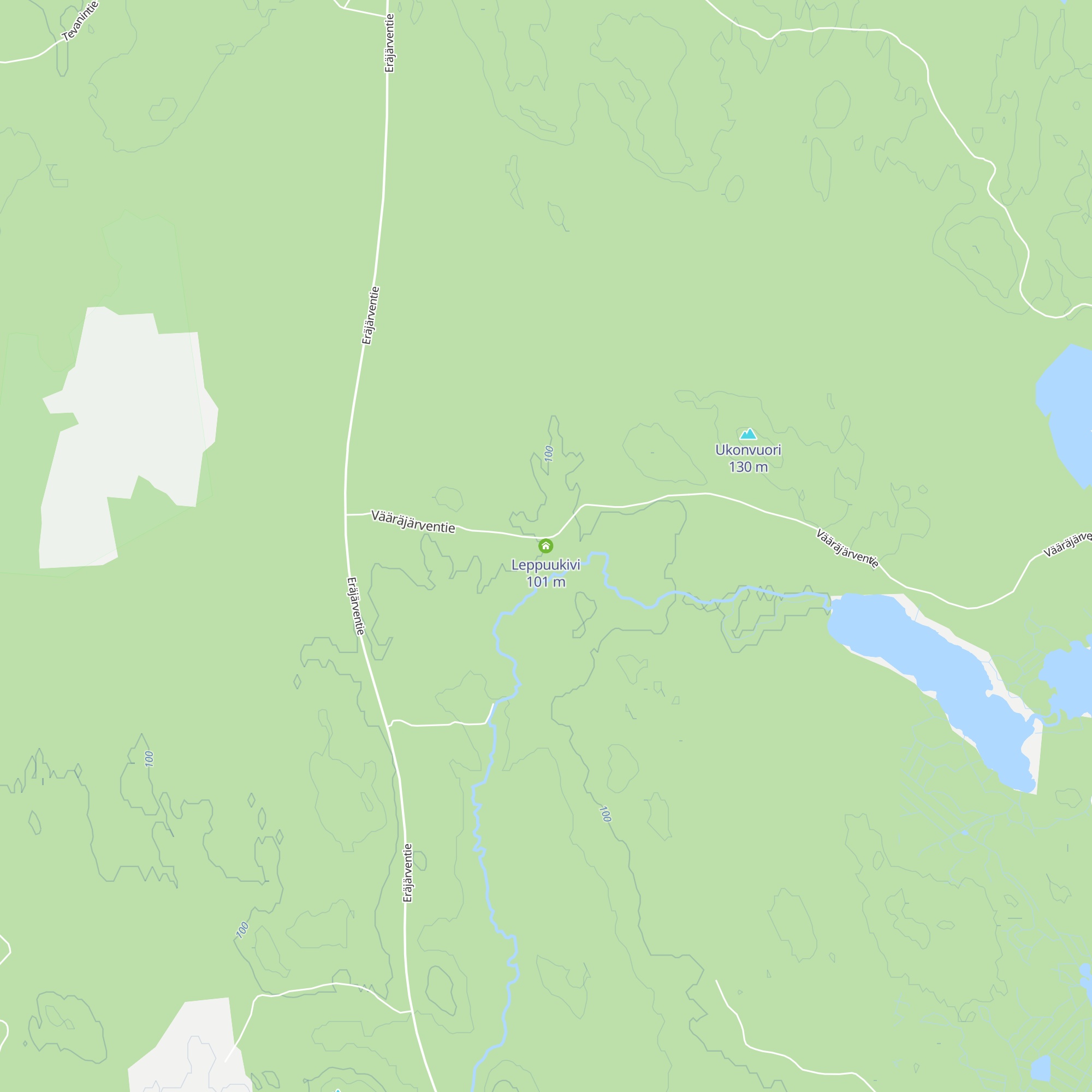 Leppuukivi map