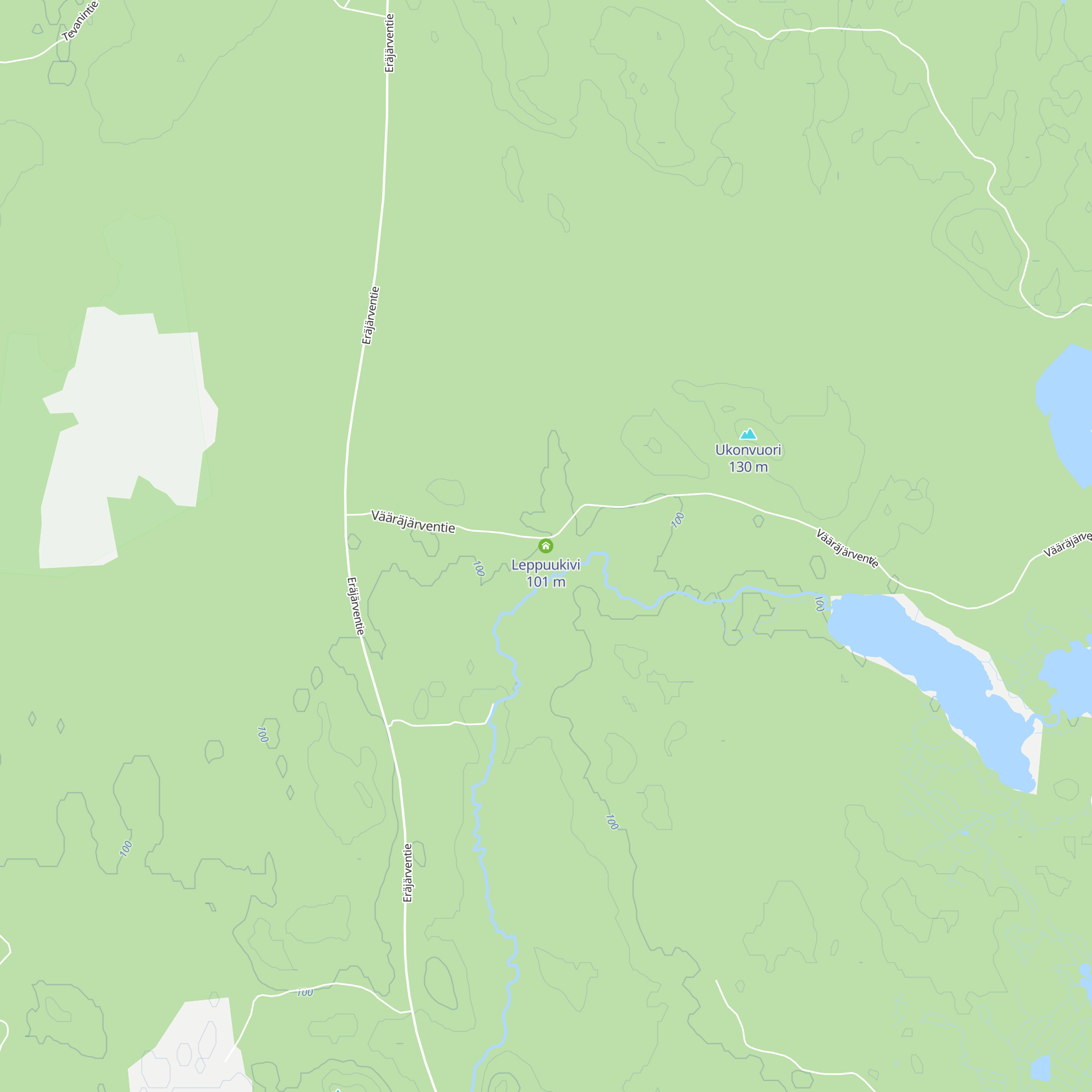 Leppuukivi map