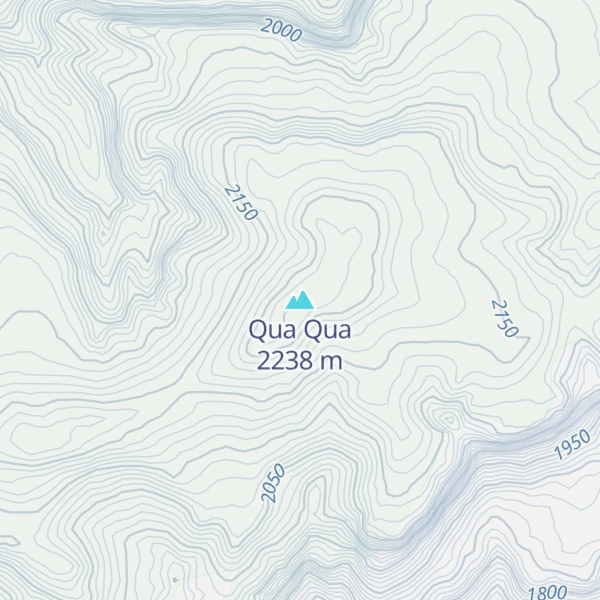 Map of Qua Qua