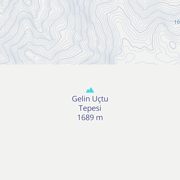 Map of Gelin Uçtu Tepesi