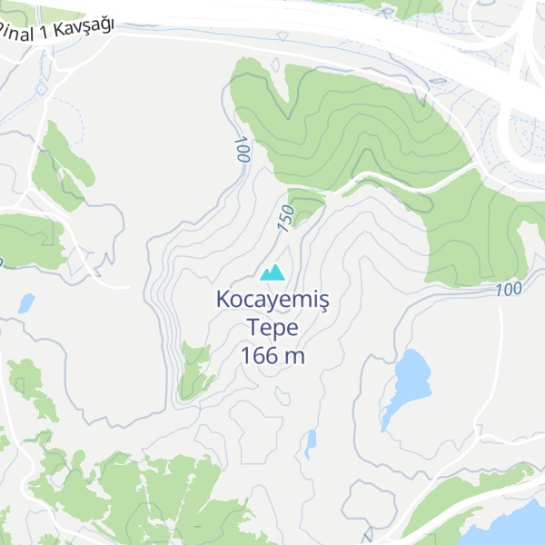 Map of Kocayemiş Tepe