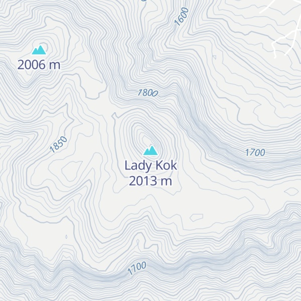 Map of Lady Kok