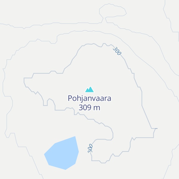 Map of Pohjanvaara