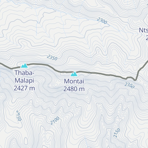 Map of Montai