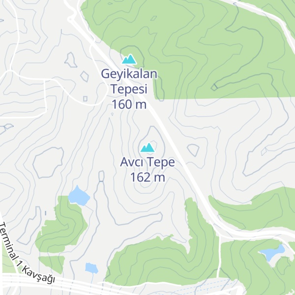Map of Avcı Tepe