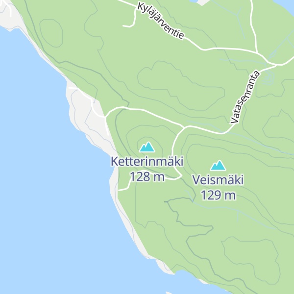 Map of Ketterinmäki