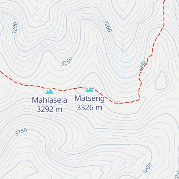Map of Matseng