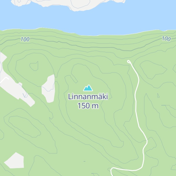 Map of Linnanmäki