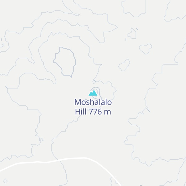 Map of Moshalalo Hill