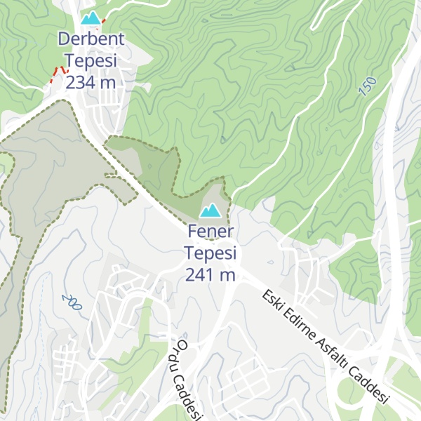 Map of Fener Tepesi