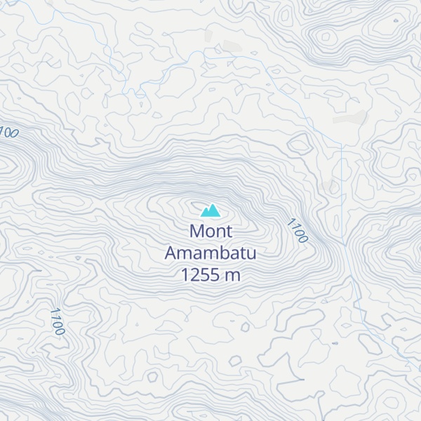 Map of Mont Amambatu