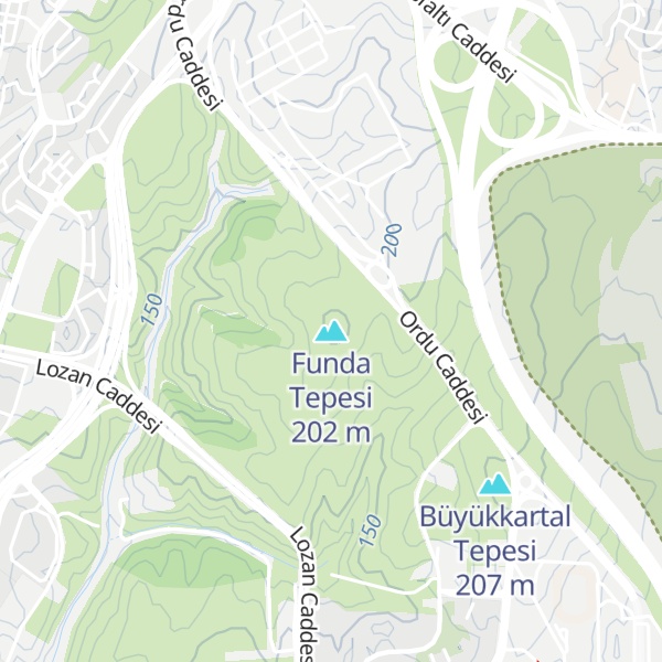 Map of Funda Tepesi