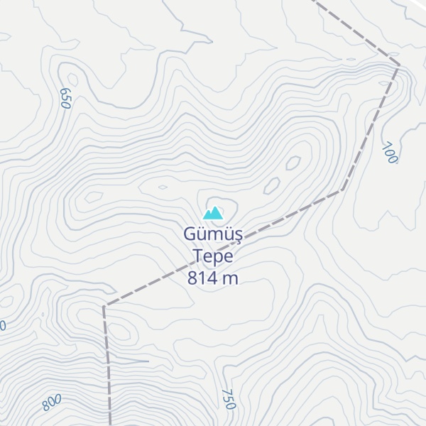 Map of Gümüş Tepe