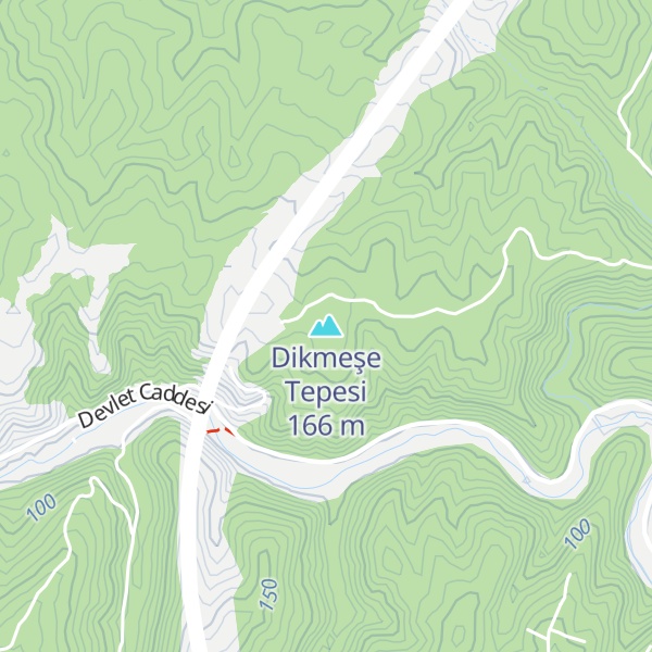 Map of Dikmeşe Tepesi