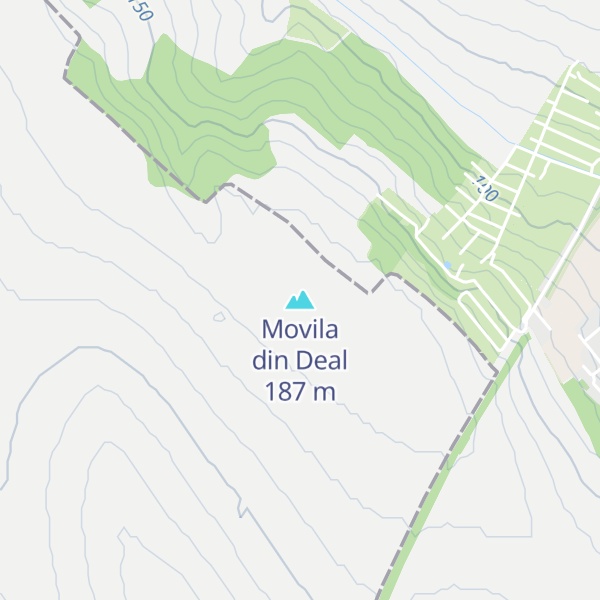 Map of Movila din Deal