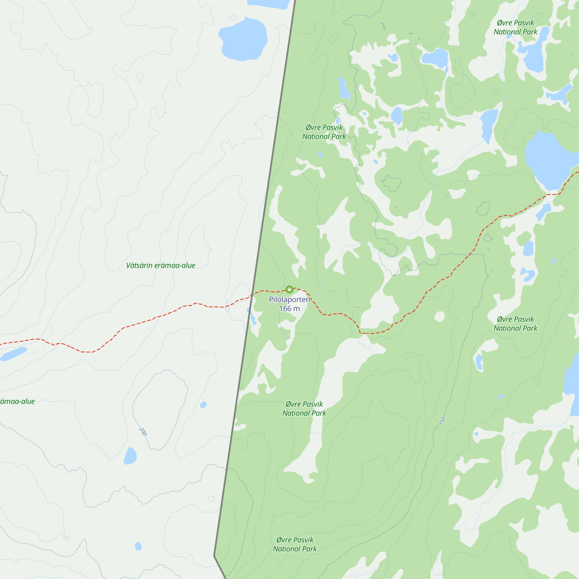 Pilolaporten map