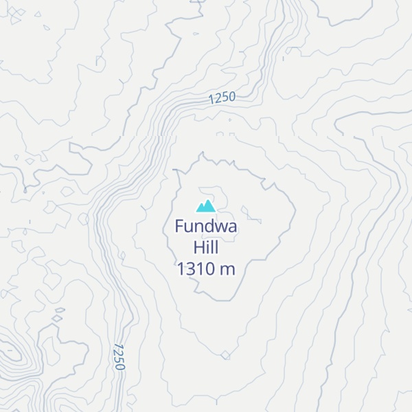 Map of Fundwa Hill