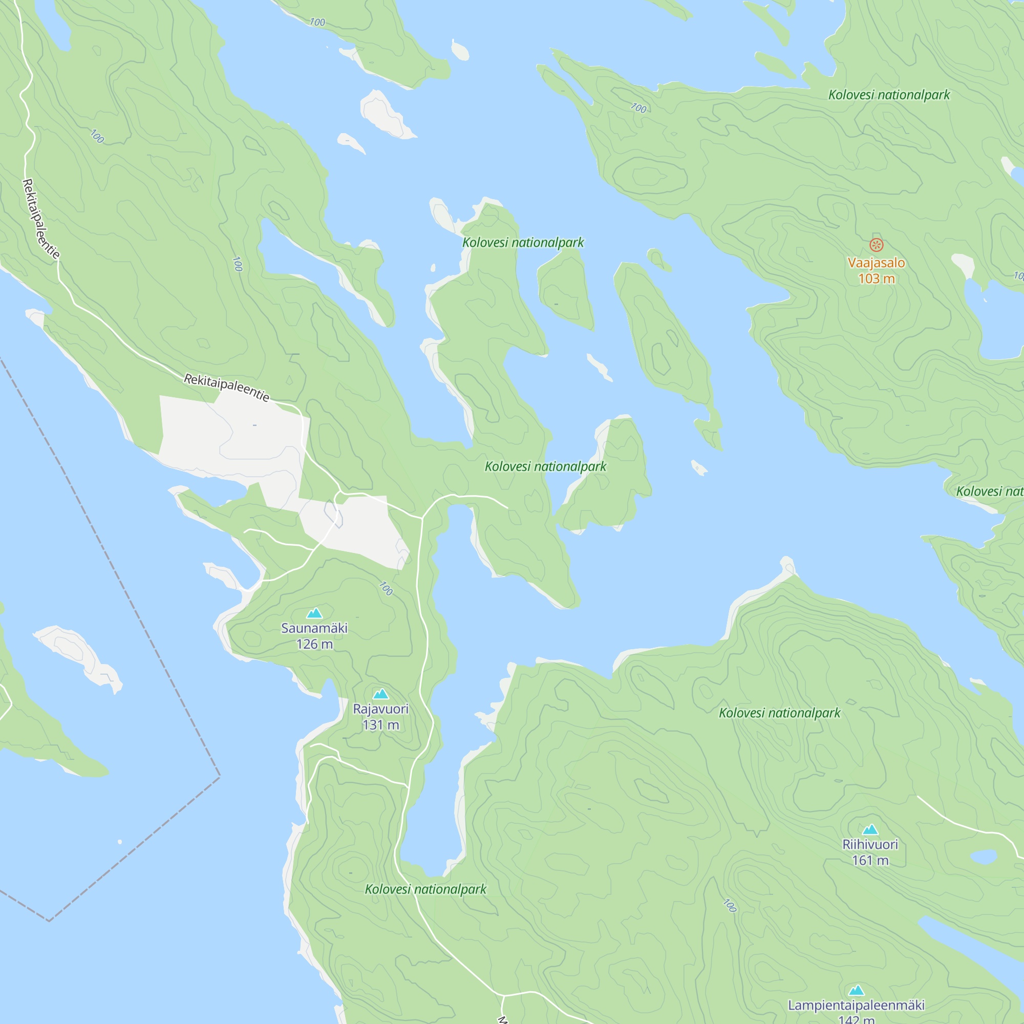 Huhtiniemen talo map