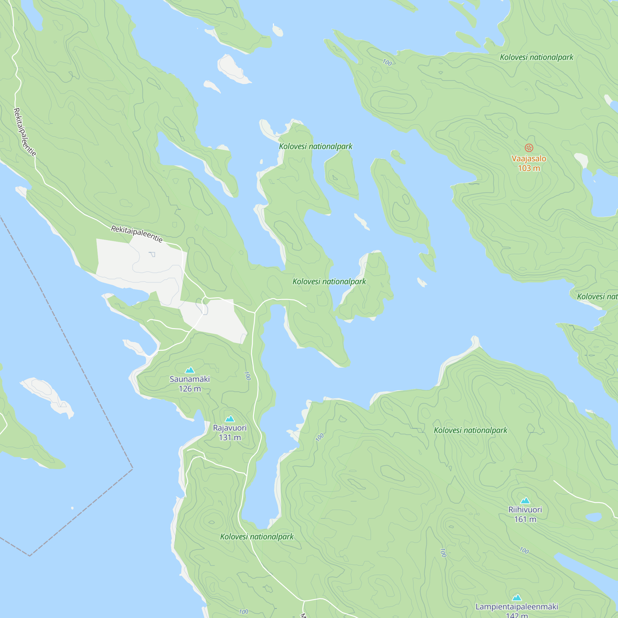 Huhtiniemen talo map