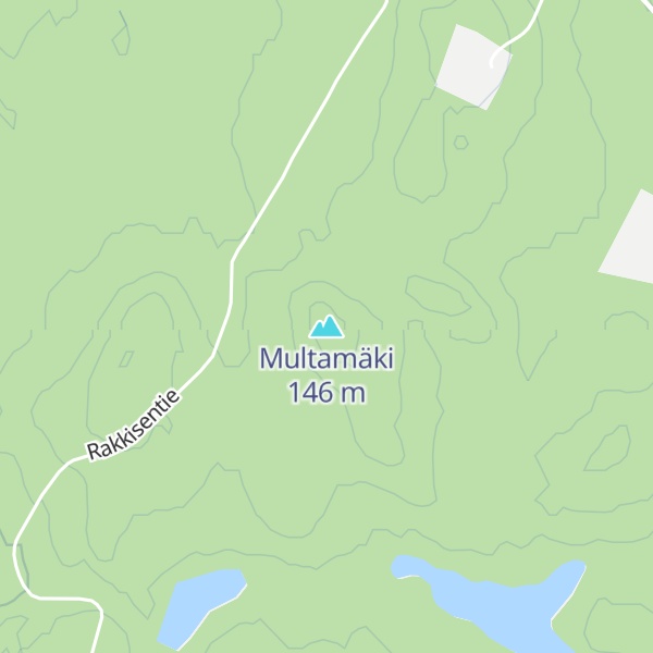 Map of Multamäki