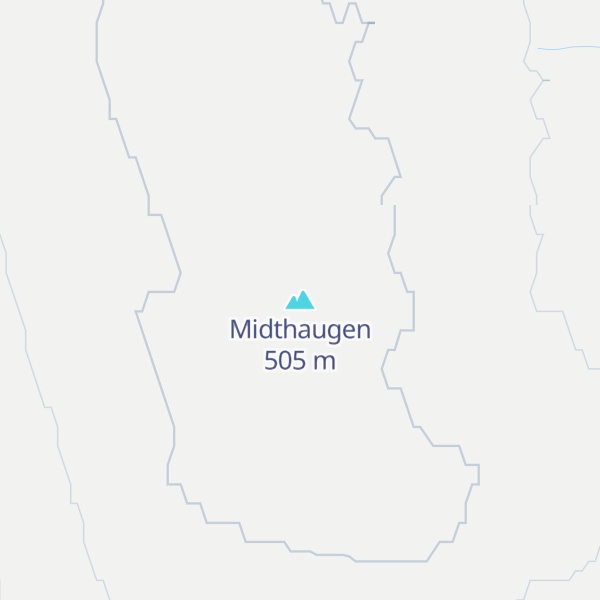 Map of Midthaugen