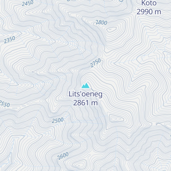 Map of Lits'oeneg
