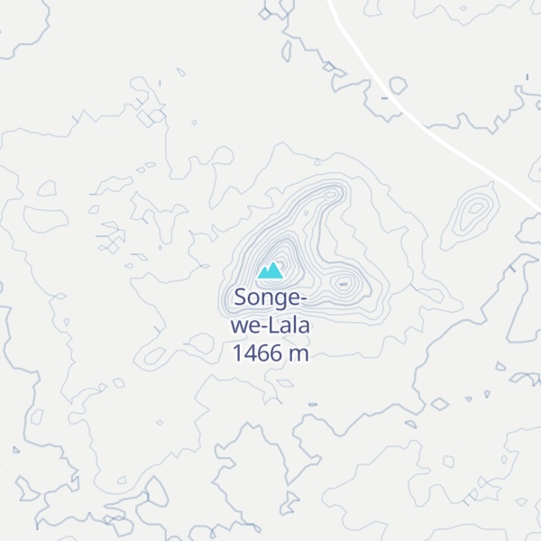 Map of Songe-we-Lala