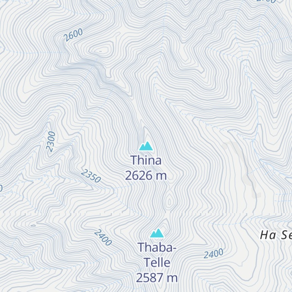 Map of Thina