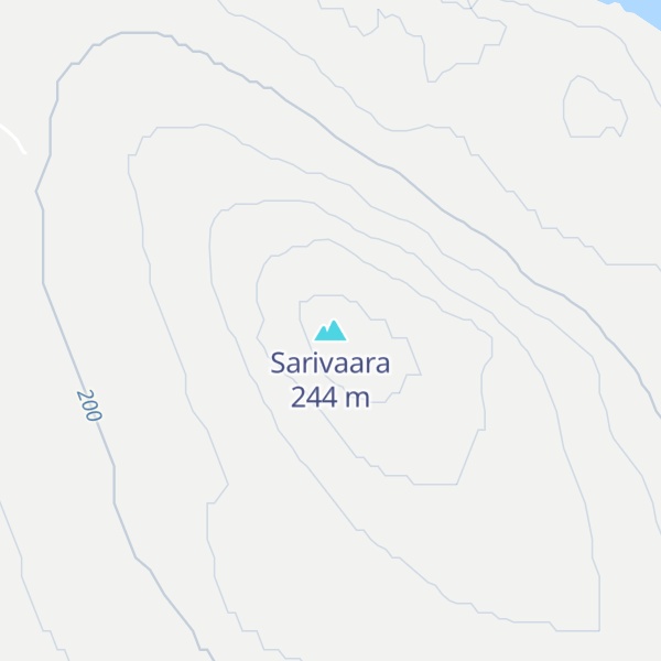 Map of Sarivaara